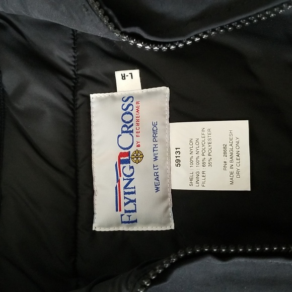 Flying Cross By Fechheimer 59131 Uniform Duty Jacket In Black In Sz L-R - Picture 2 of 16